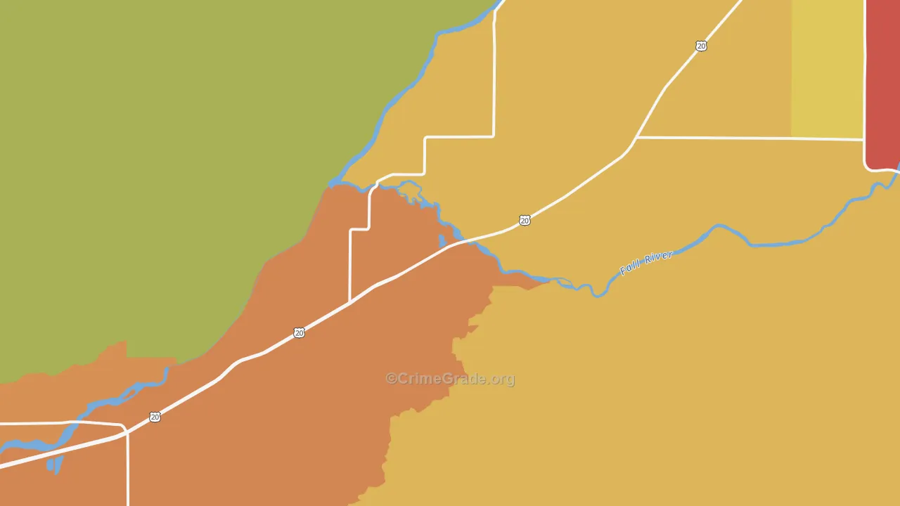 Chester, ID Map of Vandalism Rates
