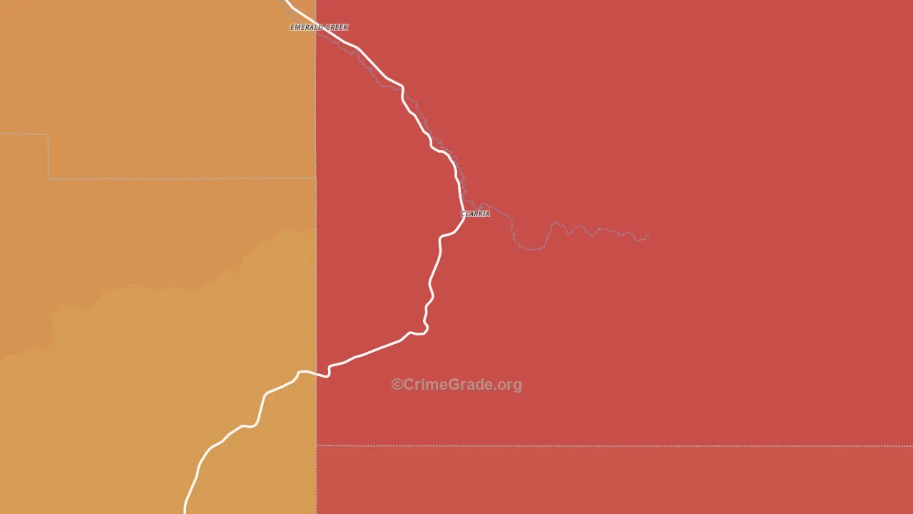 Clarkia, ID Map of Vandalism Rates
