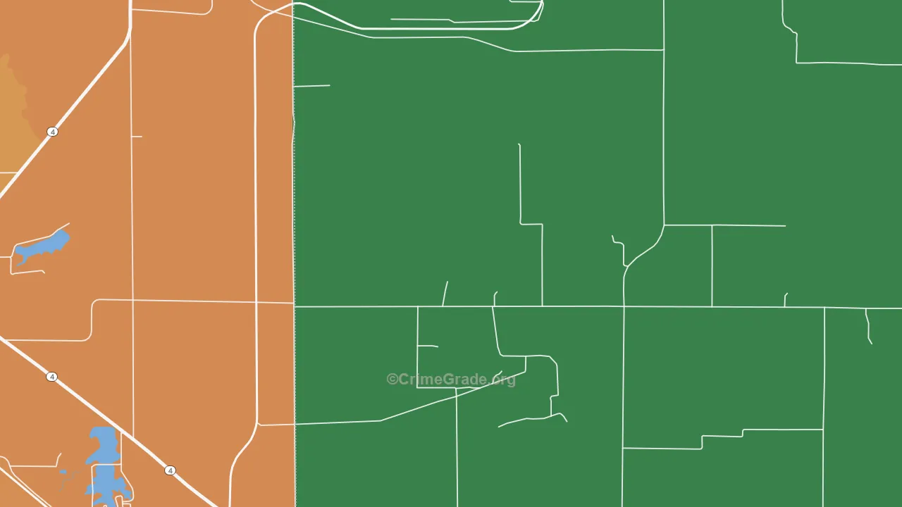 Clarmin, IL Map of Vandalism Rates