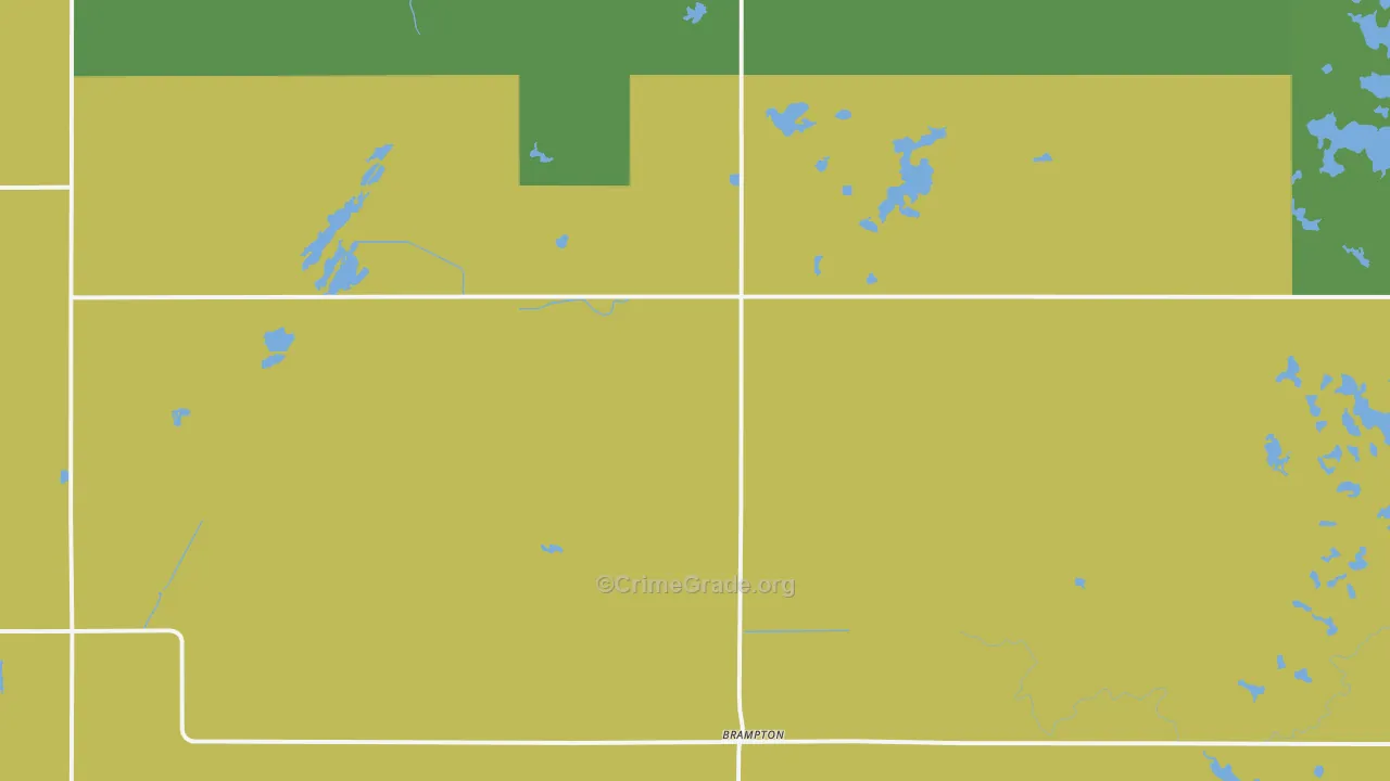 Cogswell, ND Map of Vandalism Rates