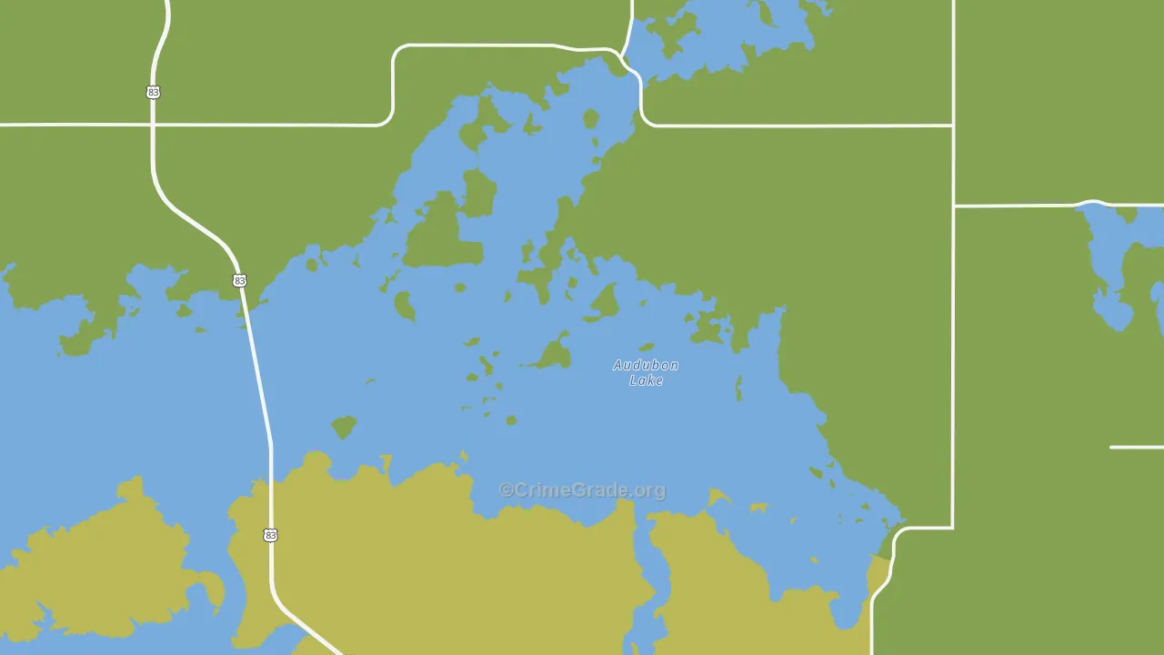 Coleharbor, ND Map of Vandalism Rates