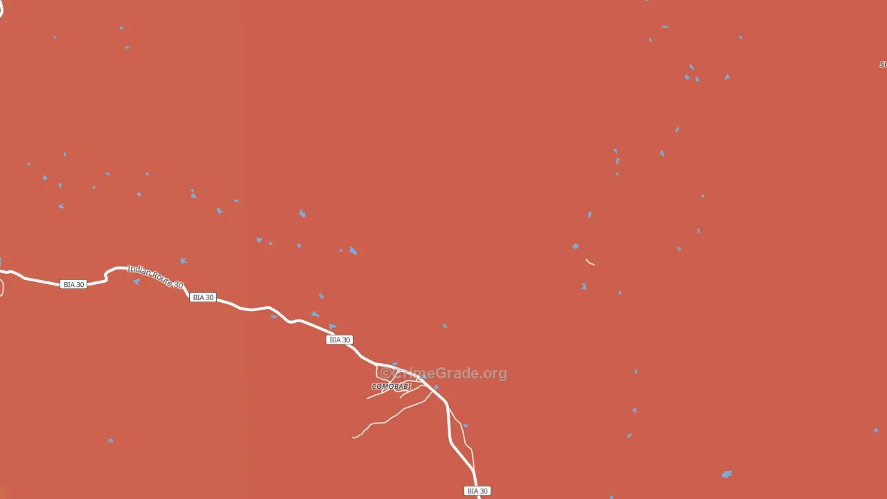 Comobabi, AZ Map of Vandalism Rates