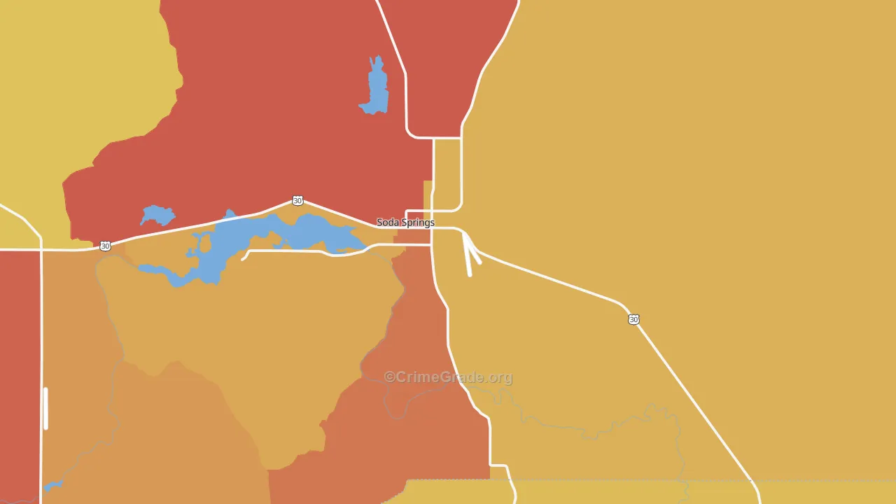 Conda, ID Map of Vandalism Rates