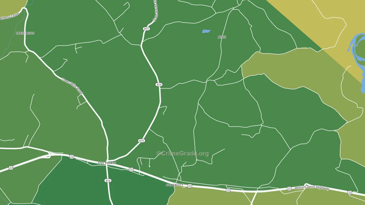 Congruity, PA Map of Vandalism Rates