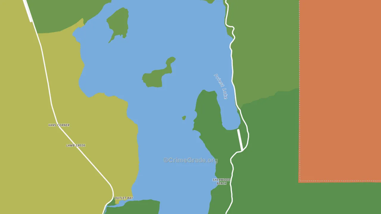 Coolin, ID Map of Vandalism Rates
