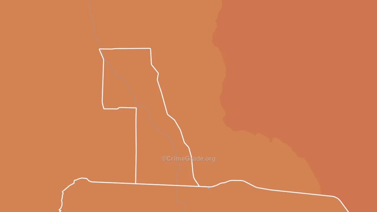 Cordero, NV Map of Vandalism Rates
