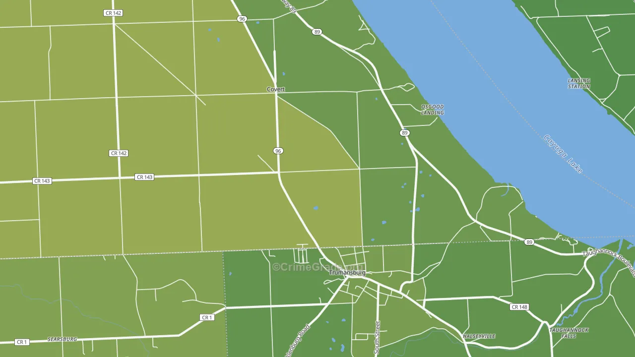 Covert, NY Map of Vandalism Rates