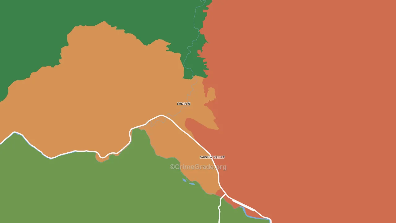 Crouch, ID Map of Vandalism Rates