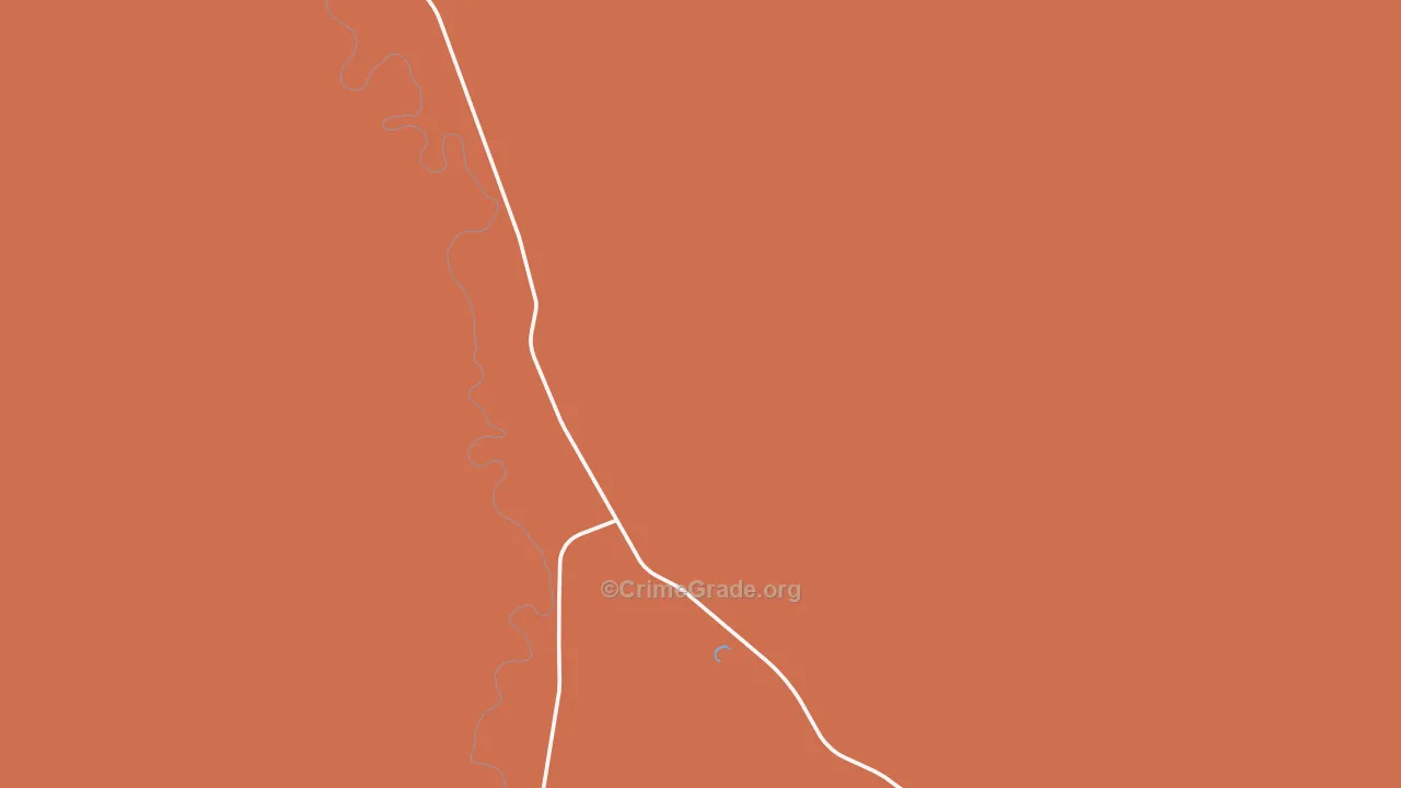 Crow Rock, MT Map of Vandalism Rates