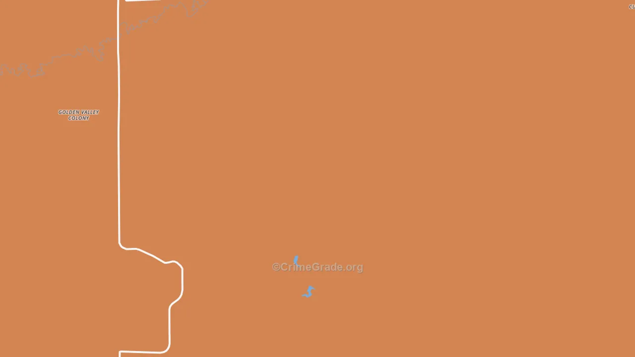 Cushman, MT Map of Vandalism Rates