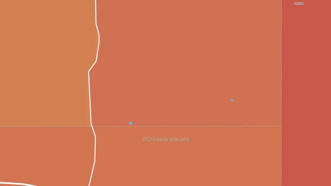 Dahlia, NM Map of Vandalism Rates