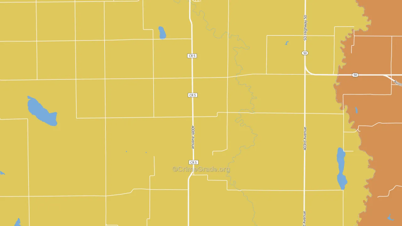 Dante, SD Map of Vandalism Rates
