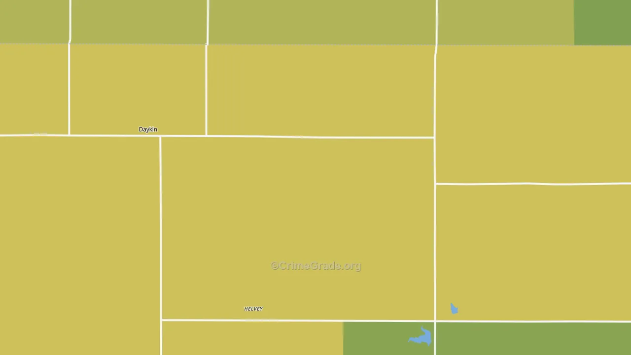 Daykin, NE Map of Vandalism Rates