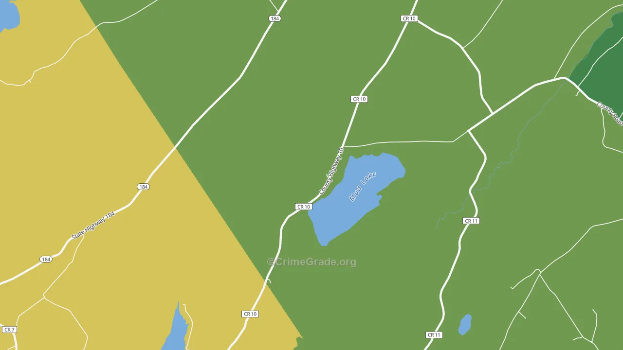 DePeyster, NY Map of Vandalism Rates