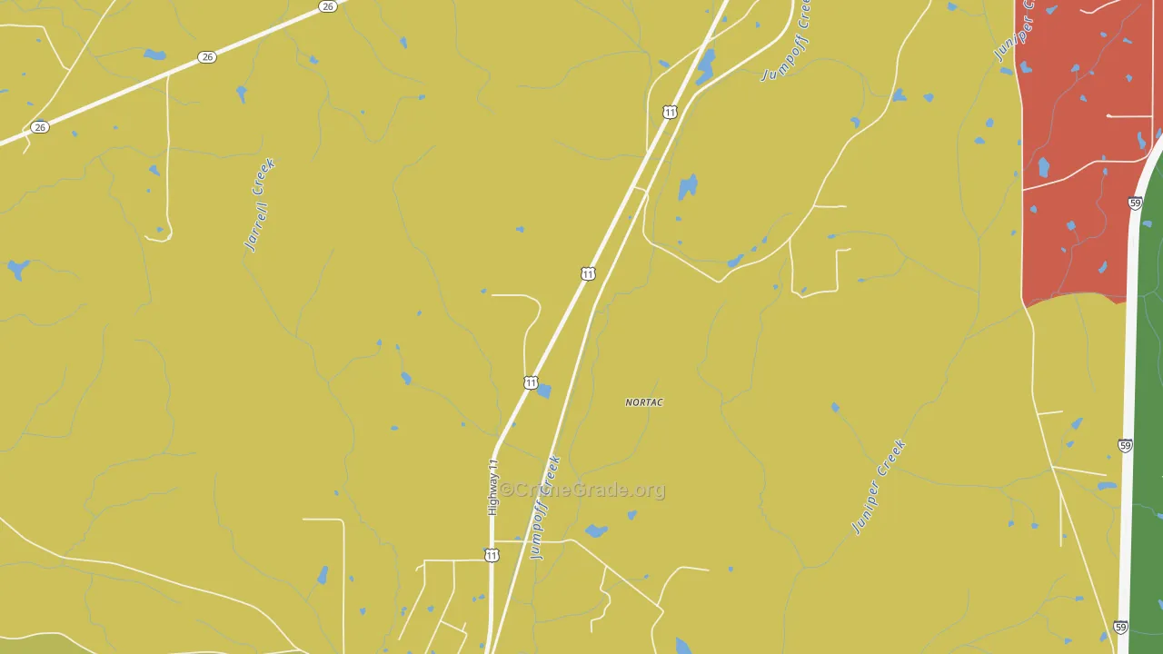 Derby, MS Map of Vandalism Rates