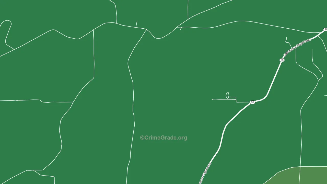 Devereaux, NY Map of Vandalism Rates