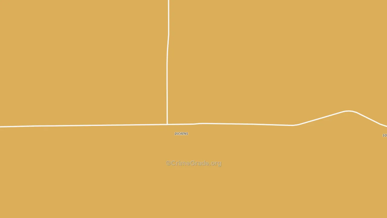 Dickens, NE Map of Vandalism Rates