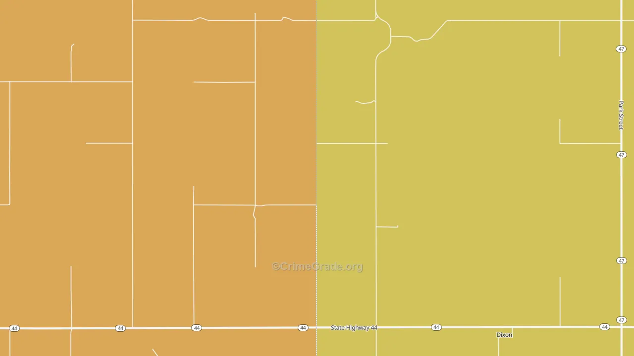 Dixon, SD Map of Vandalism Rates