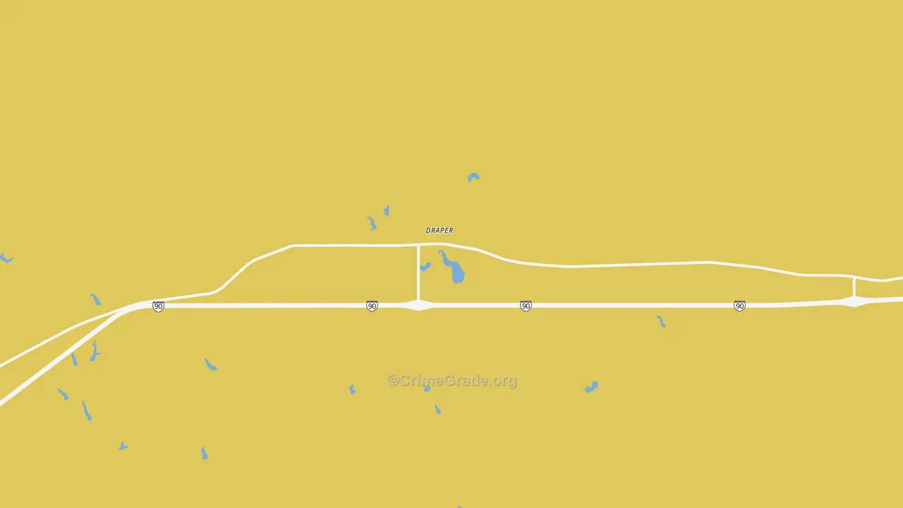 Draper, SD Map of Vandalism Rates