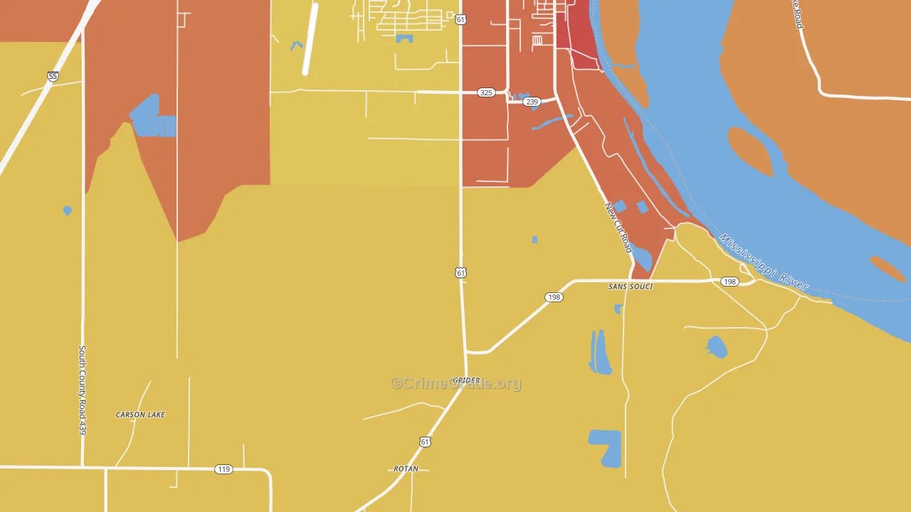 Driver, AR Map of Vandalism Rates
