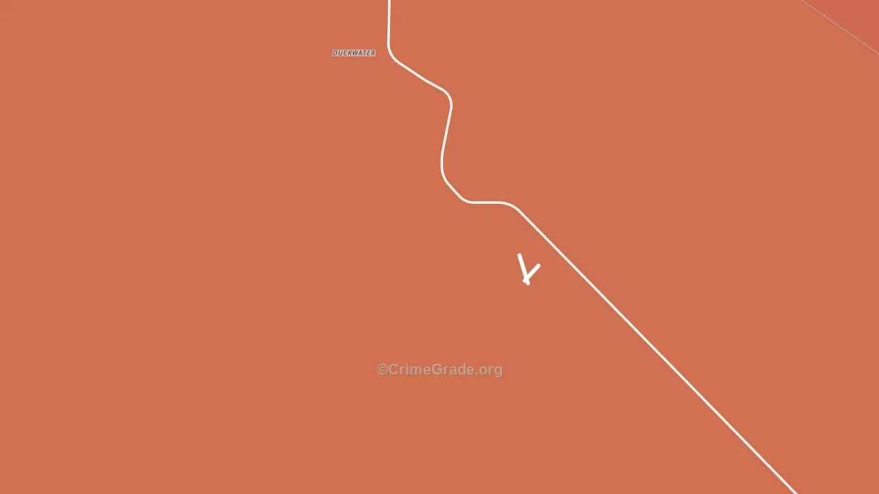 Duckwater, NV Map of Vandalism Rates