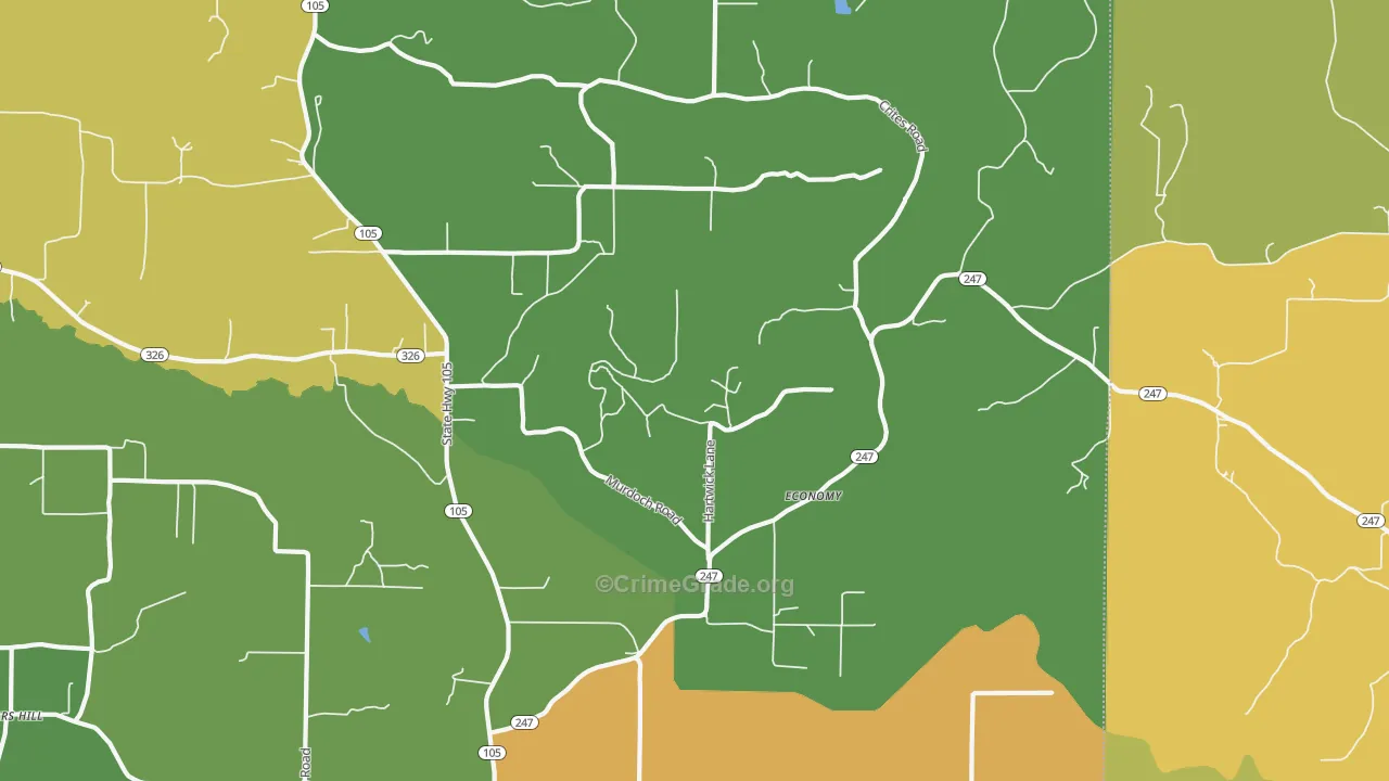Economy, AR Map of Vandalism Rates