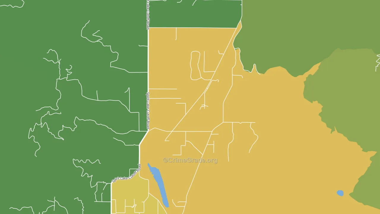 Edgemere, ID Map of Vandalism Rates
