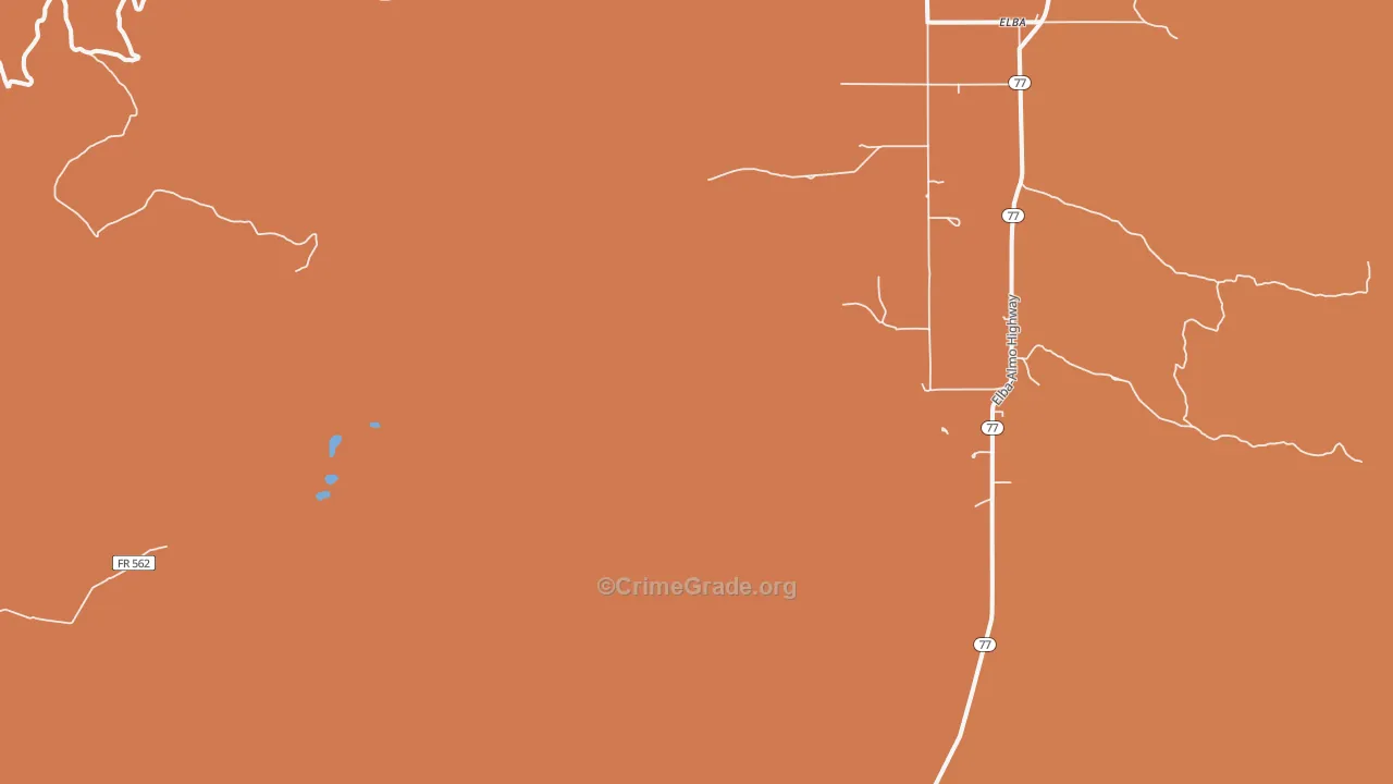 Elba, ID Map of Vandalism Rates