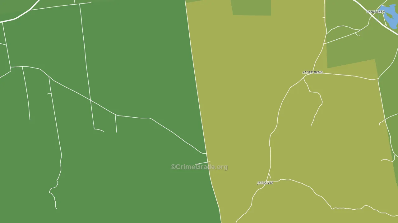 Ellenburg Depot, NY Map of Vandalism Rates