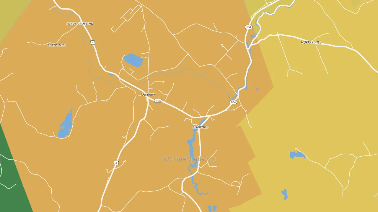 Elmwood, NH Map of Vandalism Rates