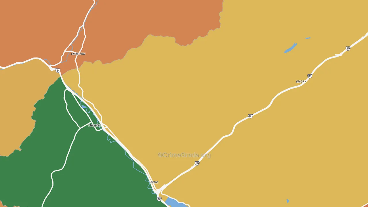 Emory, UT Map of Vandalism Rates