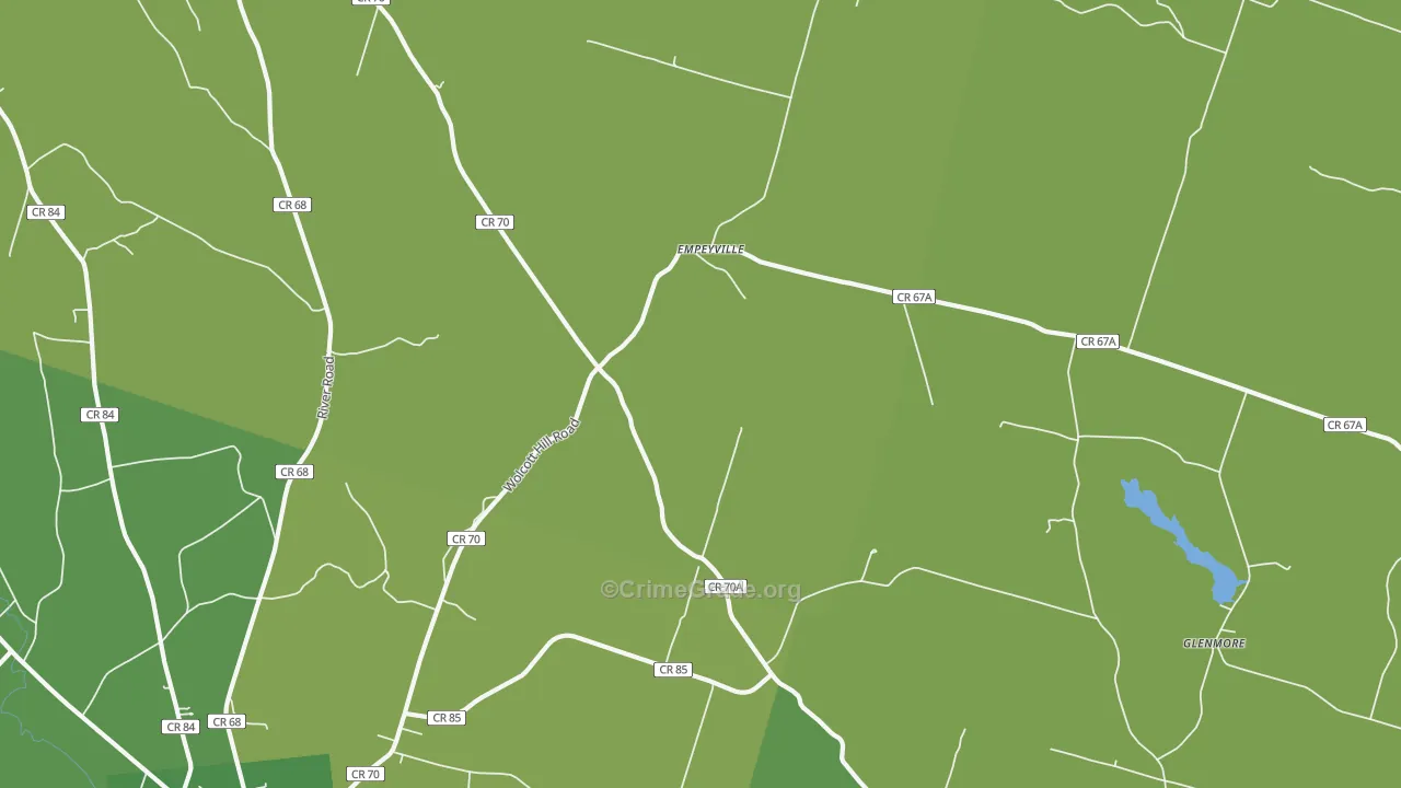Empeyville, NY Map of Vandalism Rates