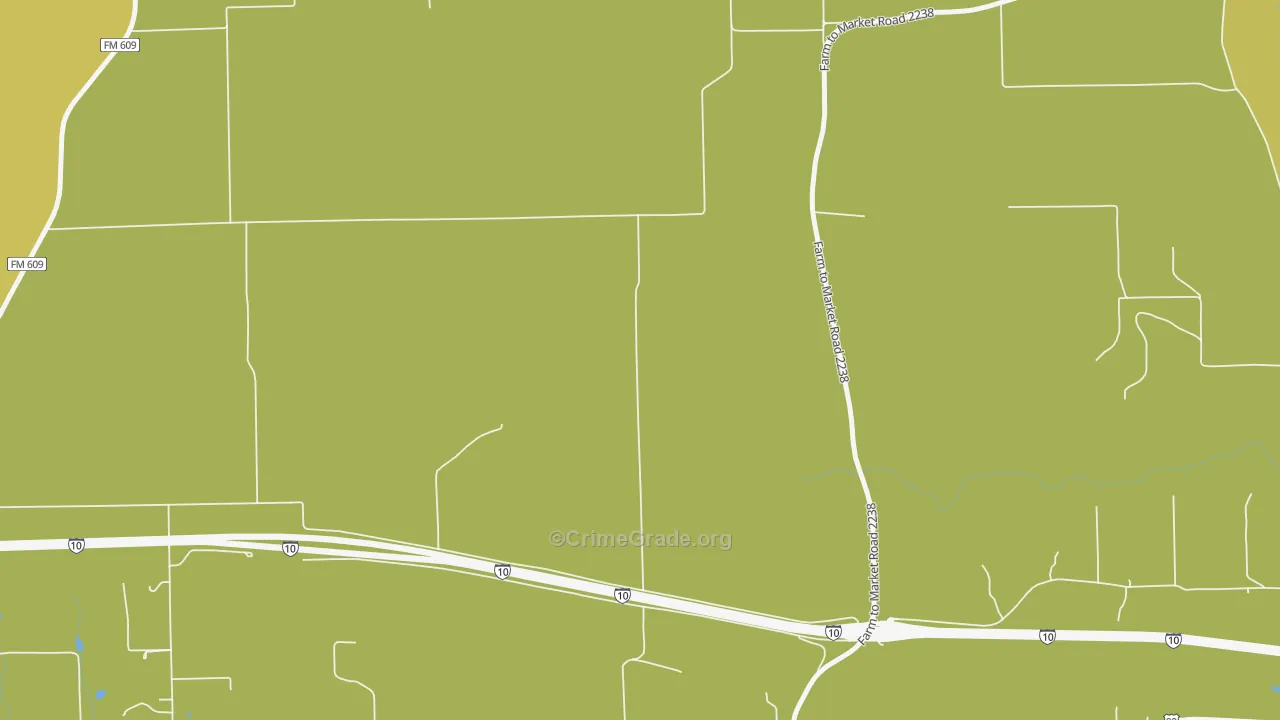 Engle, TX Map of Vandalism Rates