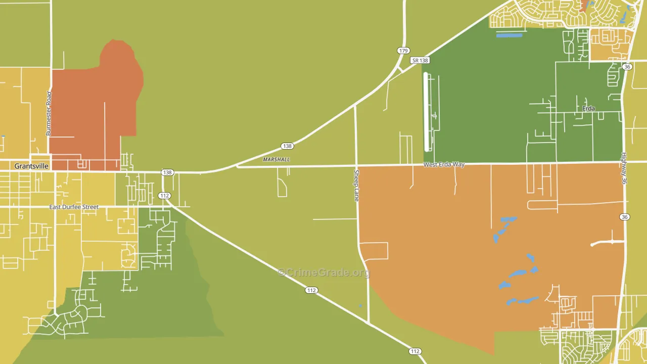 Erda, UT Map of Vandalism Rates