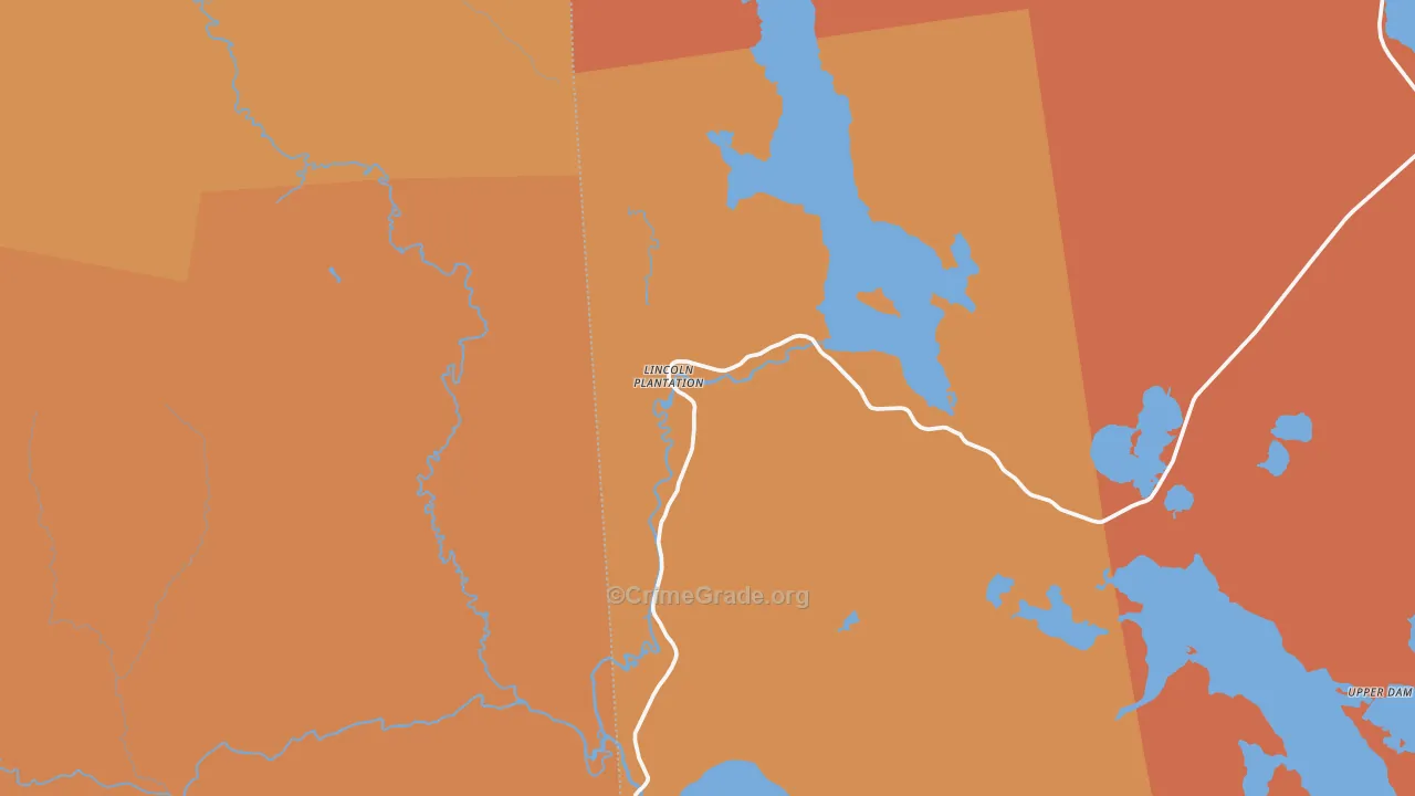 Errol, ME Map of Vandalism Rates