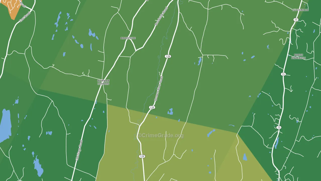 Essex Junction, VT Map of Vandalism Rates