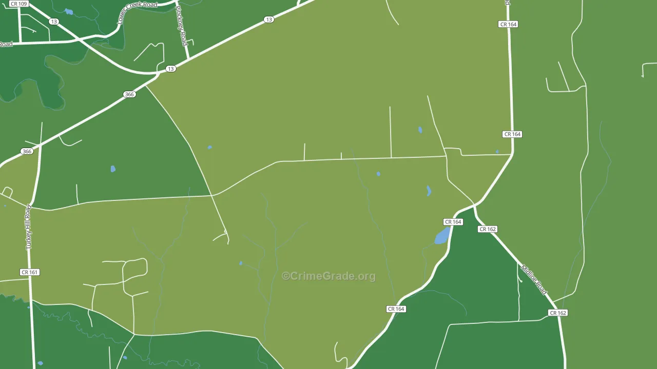 Etna, NY Map of Vandalism Rates