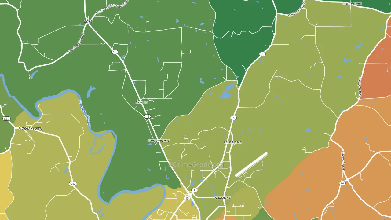 Expose, MS Map of Vandalism Rates