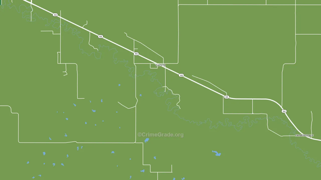 Farmingdale, SD Map of Vandalism Rates