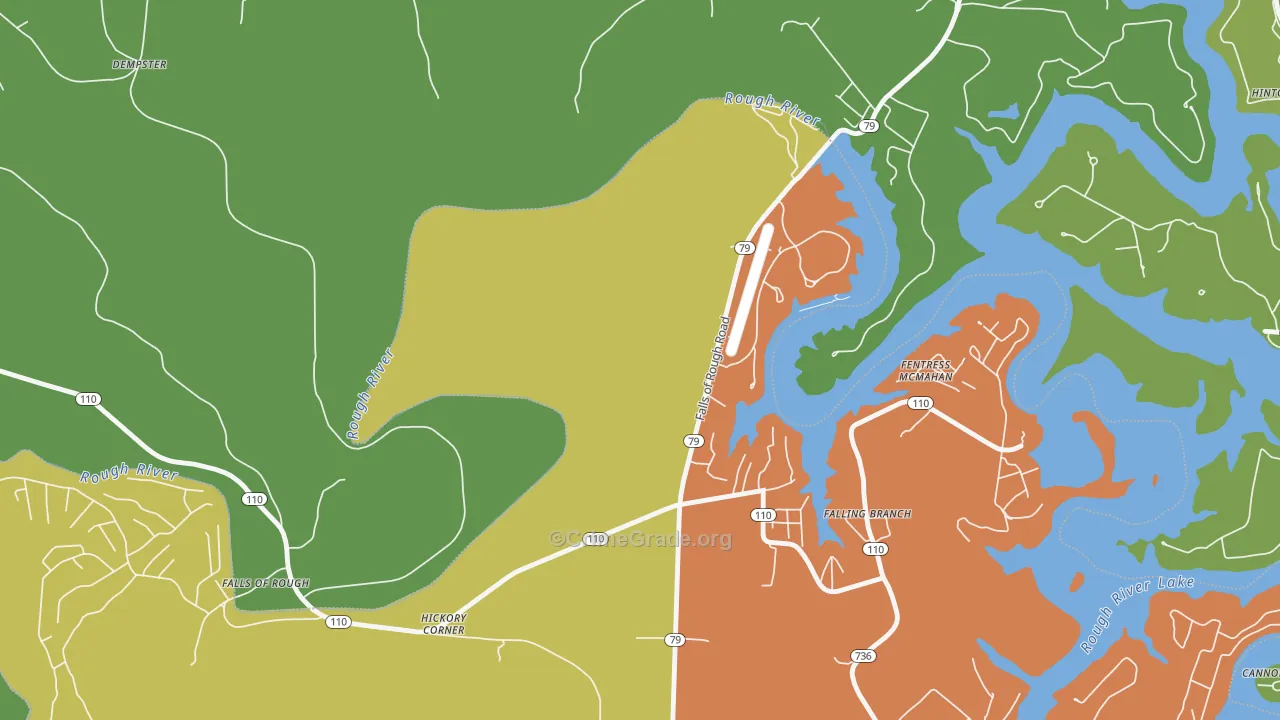 Fentress McMahan, KY Map of Vandalism Rates