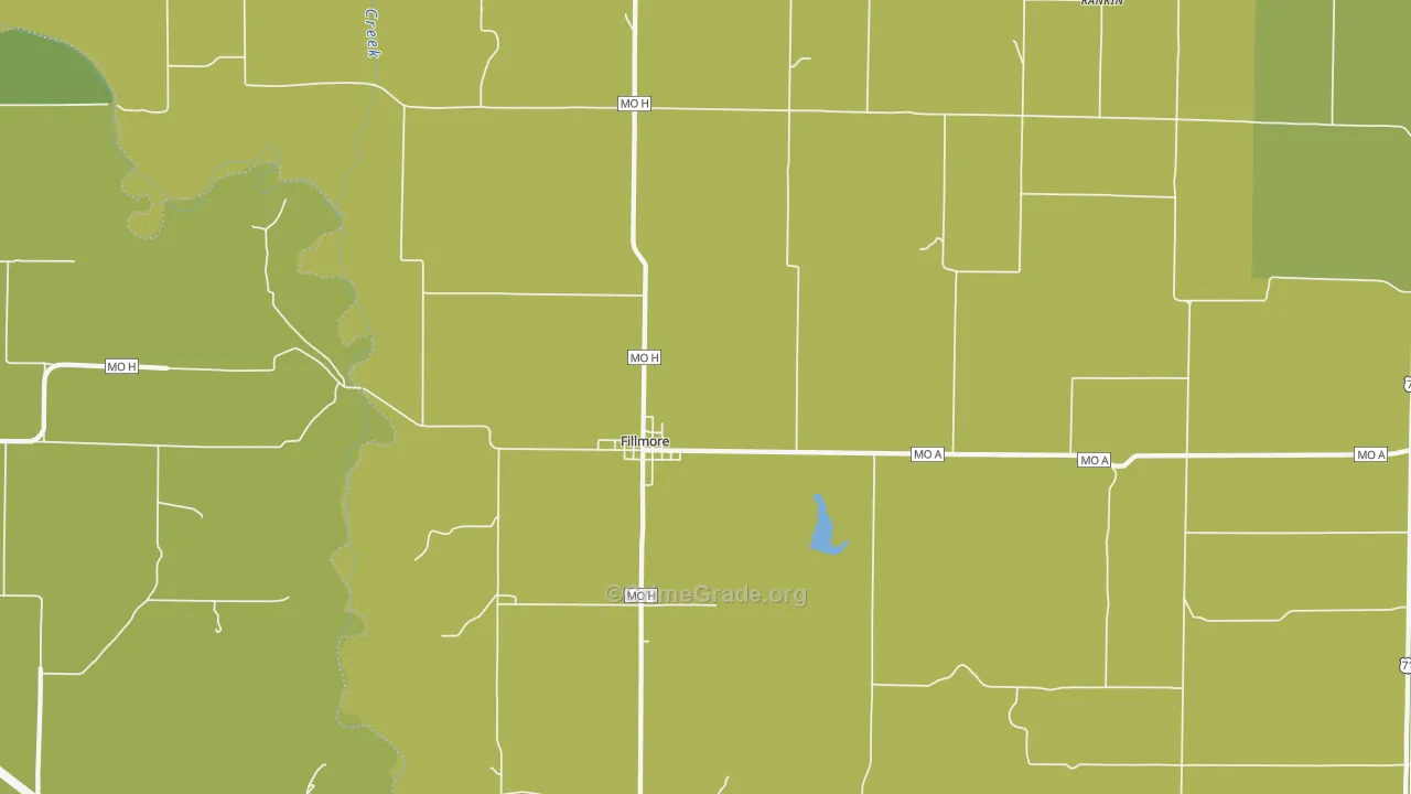 Fillmore, MO Map of Vandalism Rates