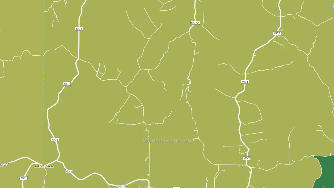 Flat, MO Map of Vandalism Rates