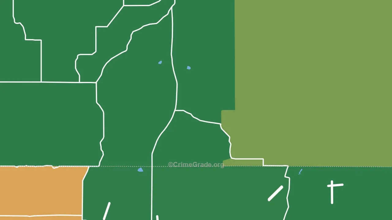 Fondis, CO Map of Vandalism Rates
