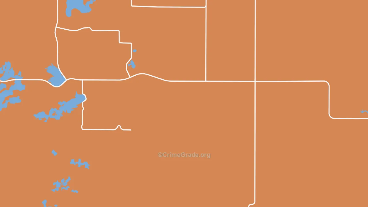 Forbes, ND Map of Vandalism Rates