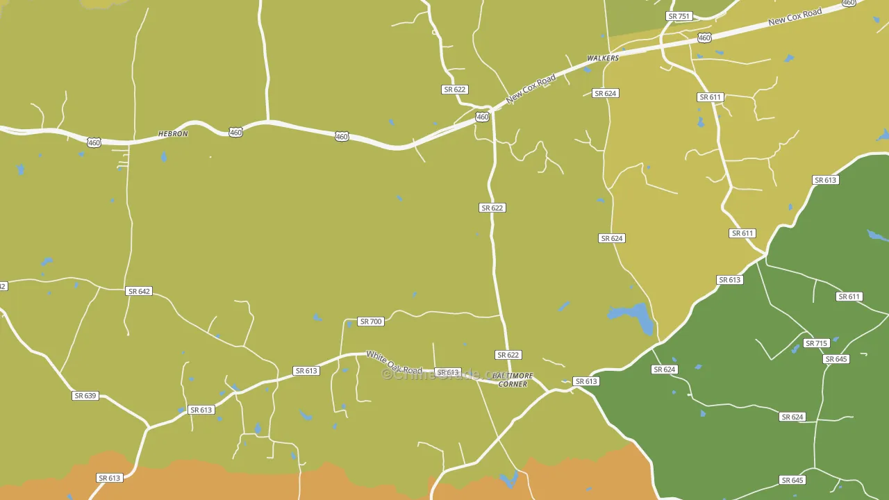 Ford, VA Map of Vandalism Rates