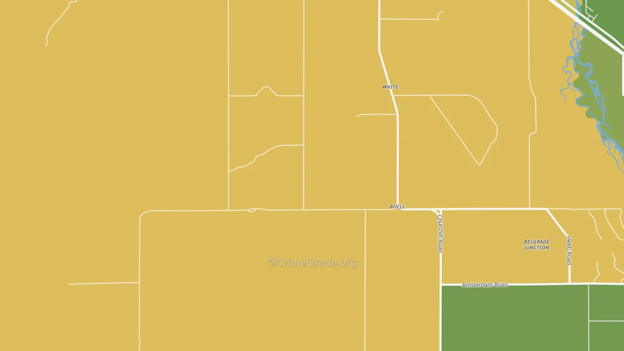 Francis, MT Map of Vandalism Rates