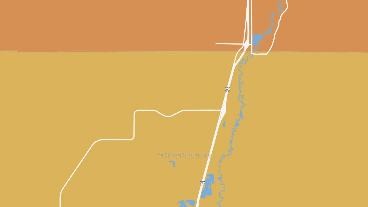 Galen, MT Map of Vandalism Rates