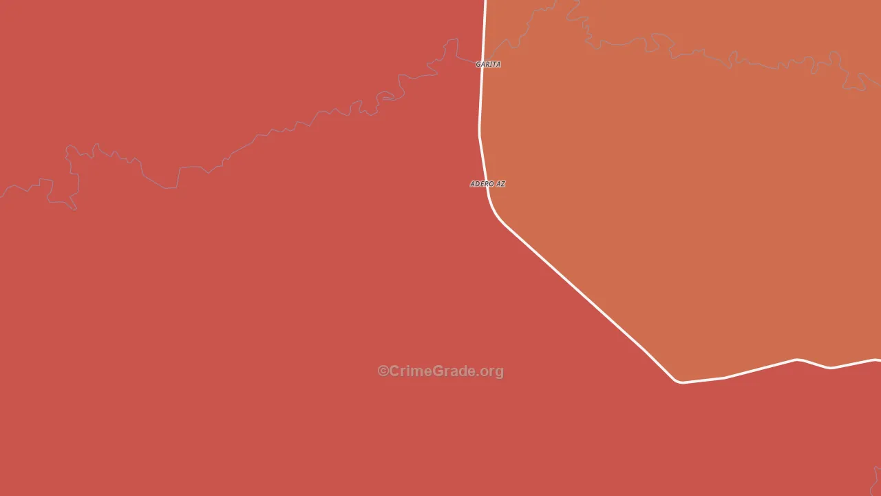 Garita, NM Map of Vandalism Rates