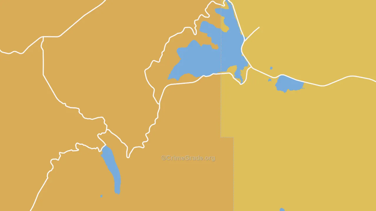 Georgetown, MT Map of Vandalism Rates