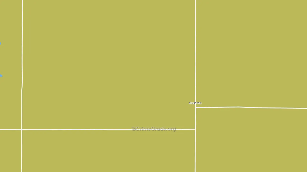 Glasston, ND Map of Vandalism Rates